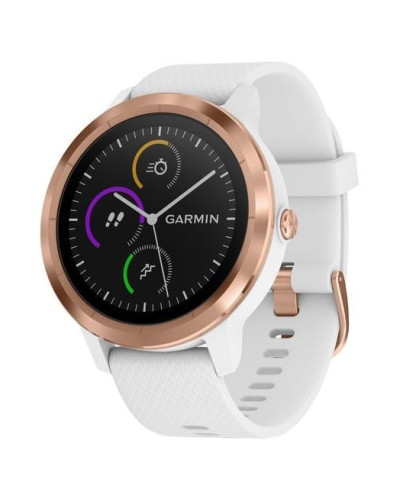Garmin Vivoactive 3 White with Rose Gold Hardware White (010-01769-07)