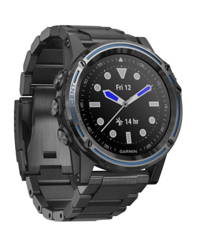 Garmin Descent Mk1 Dive Computer, Gray Sapphire with DLC Titanium Band (010-01760-01/010-01760-11)
