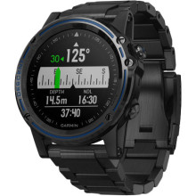 Garmin Descent Mk1 Dive Computer, Gray Sapphire with DLC Titanium Band (010-01760-01/010-01760-11)