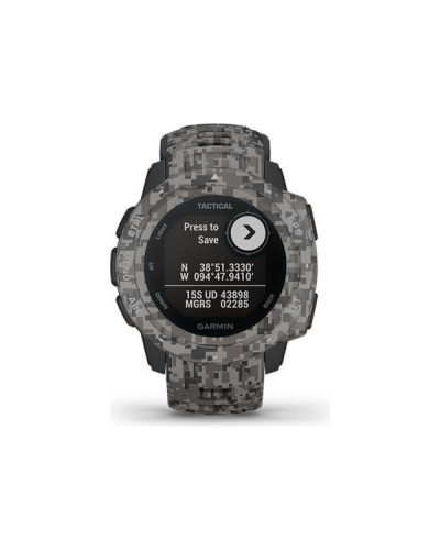 Garmin Instinct Tactical Edition Outdoor GPS Watch Camo Graphite (010-02064-C4)
