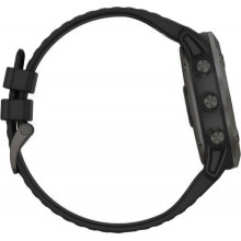 Garmin Fenix ​​6X Pro Solar Titanium Carbon Grey DLC with Black Band (010-02157-21)