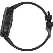 Garmin Fenix ​​6X Pro Solar Titanium Carbon Grey DLC with Black Band (010-02157-21)