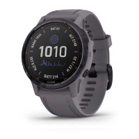 Garmin Fenix ​​6S Pro Solar Edition Amethyst Steel with Shale Gray Band (010-02409-15)