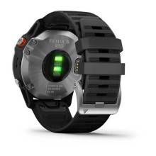 Garmin Fenix ​​6 Solar Silver with black band (010-02410-00)