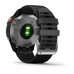 Garmin Fenix 6 Solar Silver with black band (010-02410-00)