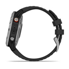 Garmin Fenix ​​6 Solar Silver with black band (010-02410-00)
