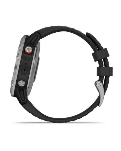 Garmin Fenix ​​6 Solar Silver with black band (010-02410-00)