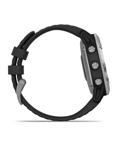 Garmin Fenix ​​6 Solar Silver with black band (010-02410-00)