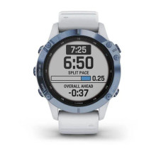 Garmin Fenix 6 Pro Solar Edition Mineral Blue with Whitestone Band (010-02410-19/18)