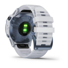 Garmin Fenix 6 Pro Solar Edition Mineral Blue with Whitestone Band (010-02410-19/18)