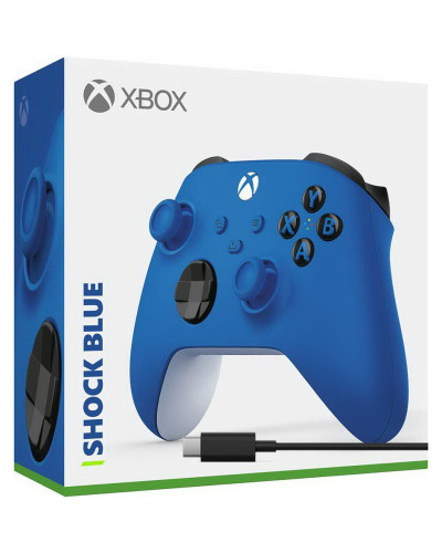 Microsoft Xbox Series X | S Wireless Controller Shock Blue (QAU-00002)