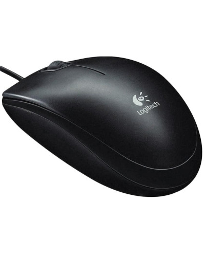 Logitech B100 Optical Mouse Black (910-003357)