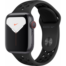 Apple Watch Series 5 Nike 40mm GPS + LTE Space Gray Case w. Anthracite / Black Nike B. (MX382) / MX3D2