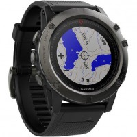 Garmin Fenix 5x Slate Gray Sapphire With Black Band (010-01733-00) / (010-01733-01)