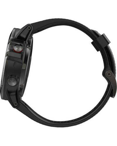 Garmin Fenix 5x Slate Gray Sapphire With Black Band (010-01733-00) / (010-01733-01)