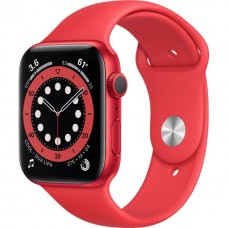 Apple Watch Series 6 GPS 44mm (PRODUCT) RED Aluminum Case w. (PRODUCT) RED Sport B. (M00M3)