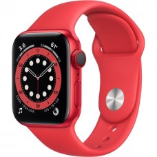 Apple Watch Series 6 GPS + Cellular 40mm (PRODUCT)RED Aluminum Case w. (PRODUCT)RED Sport B. (M02T3) / M06R3