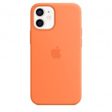Apple iPhone 12 mini Silicone Case with MagSafe - Kumquat (MHKN3)