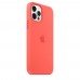 Apple iPhone 12/12 Pro Silicone Case with MagSafe - Pink Citrus (MHL03)