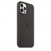 Apple iPhone 12/12 Pro Silicone Case with MagSafe - Black (MHL73)