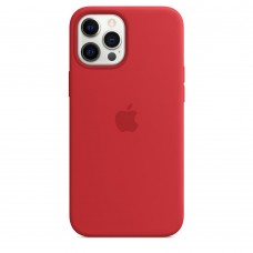 Apple iPhone 12 Pro Max Silicone Case with MagSafe - PRODUCT RED (MHLF3)