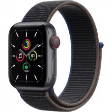 Apple Watch SE GPS + Cellular 44mm Space Gray Aluminum Case with Charcoal Sport L. (MYEU2) / MYF12