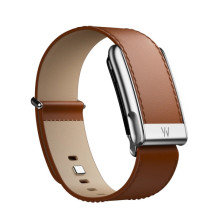WHOOP Ремінець Whoop LeatherLuxe Straight для Whoop MG Life Chestnut/Cream with Titanium S/M (810114362235