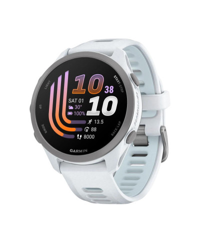 Garmin Forerunner 170 Whitestone with Whitestone/Cloud Blue Band (010-03920-01)