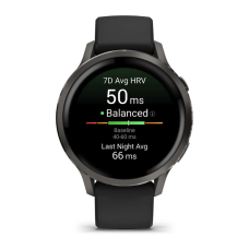 Garmin Venu 4 41 mm Slate with Black Silicone Band (010-03013-02/42)