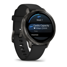 Garmin Venu 4 41 mm Slate with Black Silicone Band (010-03013-02/42)