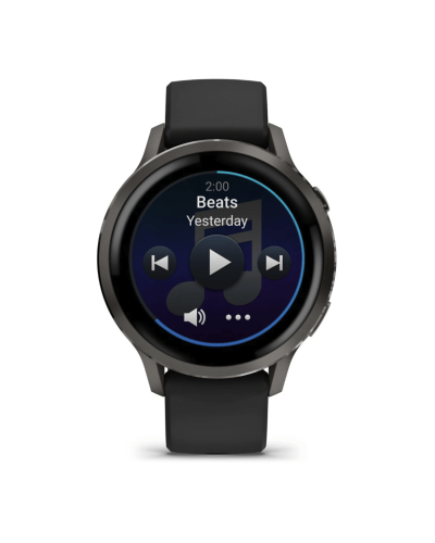 Garmin Venu 4 41 mm Slate with Black Silicone Band (010-03013-02/42)