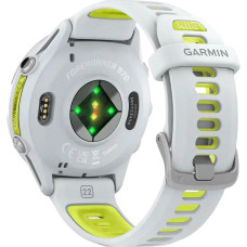 Garmin Forerunner 970 Titanium w. Whitestone Case and Whitestone/T. Amp Yellow Band (010-02969-01/11/61)