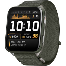 Garmin Venu X1 Moss with Titanium Caseback and Moss ComfortFit Nylon Band (010-02980-01/03/23)