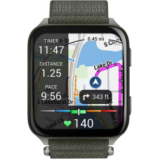 Garmin Venu X1 Moss with Titanium Caseback and Moss ComfortFit Nylon Band (010-02980-01/03/23)