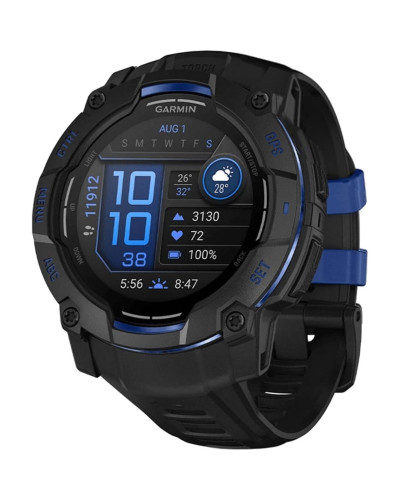 Garmin Instinct 3 50mm AMOLED Black with Black Band (010-03020-03)