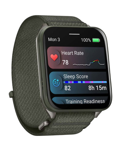Garmin Venu X1 Moss with Titanium Caseback and Moss ComfortFit Nylon Band (010-02980-01/03/23)