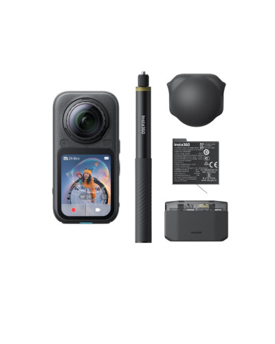 Insta360 X6 Essentials Bundle Midnight Black (CINSABXA-X603)