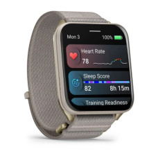 Garmin Venu X1 Soft Gold Titanium and French Grey Nylon (010-02980-33/08/09)
