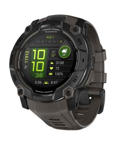 Garmin Instinct 3 50mm AMOLED Black with Charcoal Band (010-03020-00/40)