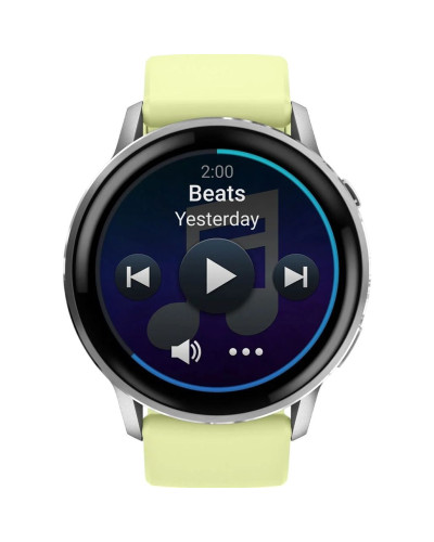 Garmin Venu 4 45 mm Silver with Citron Silicone Band (010-03014-02/42)