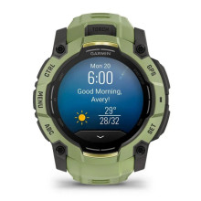 Garmin Instinct 3 50mm AMOLED Green with Fern Green Band (010-03020-02)