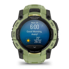 Garmin Instinct 3 50mm AMOLED Green with Fern Green Band (010-03020-02)