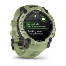 Garmin Instinct 3 50mm AMOLED Green with Fern Green Band (010-03020-02)