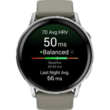 Garmin Venu 4 45 mm Silver with Silver Gray Silicone Band (010-03014-01/41)