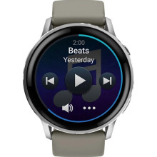Garmin Venu 4 45 mm Silver with Silver Gray Silicone Band (010-03014-01/41)