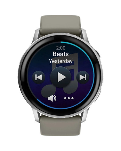 Garmin Venu 4 45 mm Silver with Silver Gray Silicone Band (010-03014-01/41)