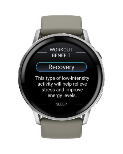 Garmin Venu 4 45 mm Silver with Silver Gray Silicone Band (010-03014-01/41)