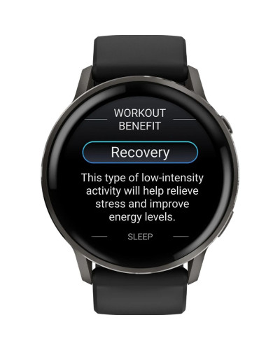 Garmin Venu 4 45 mm Slate with Black Silicone Band (010-03014-00/40)