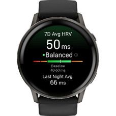 Garmin Venu 4 45 mm Slate with Black Silicone Band (010-03014-00/40)