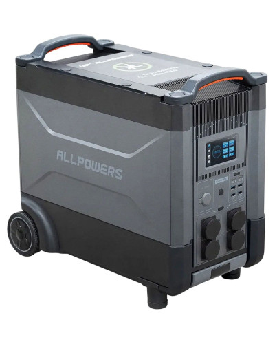Allpowers R4000 3600Wh 4000W Portable Power Station LiFePO4 (AP-SS-011-BLA-EU)